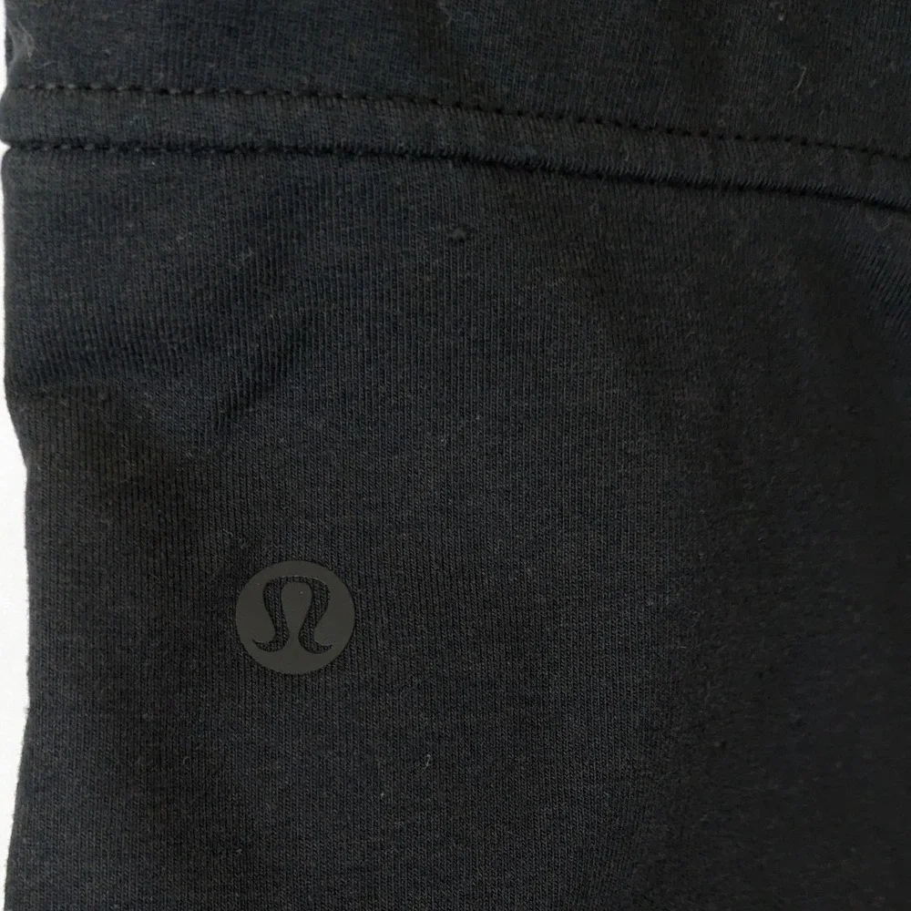 Lululemon City Sweat Jogger‎ Pants Men's M Black Tapered Fleece Drawstring